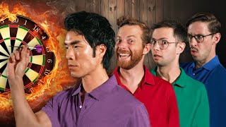 Can 4 Amateurs Beat A Pro Darts Player?