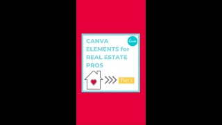 Canva Elements for Real Estate Agents (Part 1) #Shorts screenshot 4