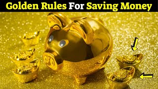 10 Golden Rules for Saving Money Fast (Frugal Living Tips)