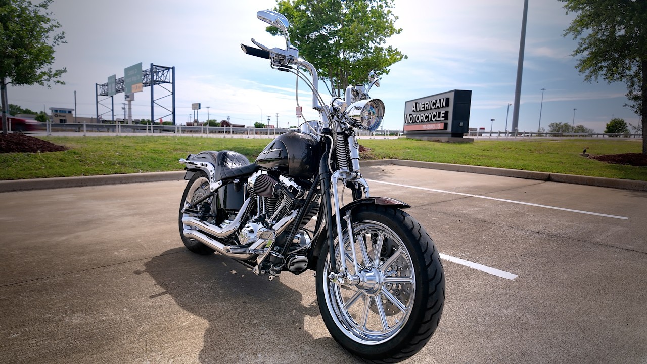 HAR951075 2008 Harley Davidson CVO Softail Springer Test Ride