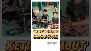 VIRAL ‼️KANG BASS' STYLISH HAIRSTYLE WHILE PERFORMING SHOLAWAT #sholawat #prophetsholawat #sholaw...