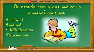 Aula de Português- Numeral