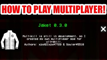 HOW TO PLAY ULTRAKILL MULTIPLAYER!