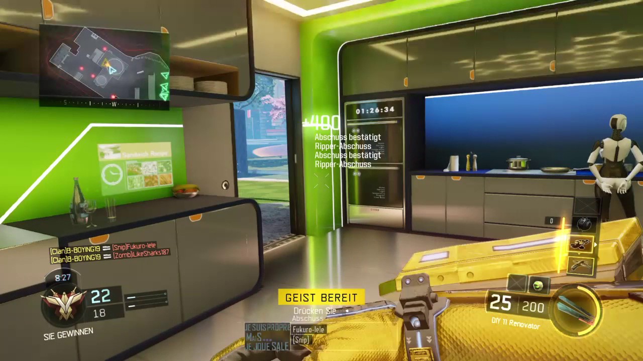 Call of Duty®: Black Ops 3 insane ripper killing