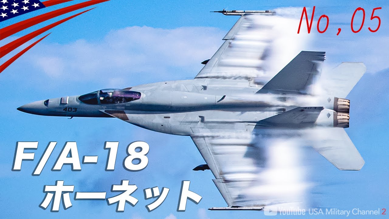 奇跡の復活劇【F/A-18ホーネット/戦闘攻撃機の最高傑作】空軍不採用→海軍採用