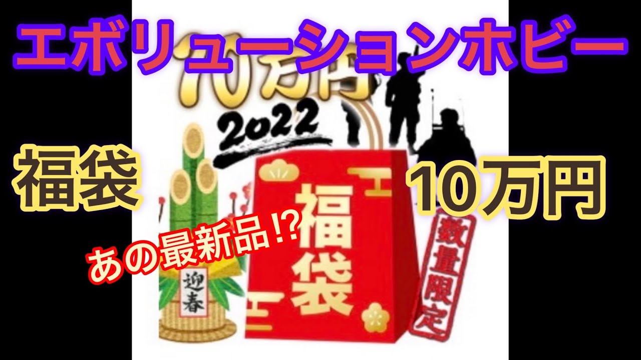 2022 新春　エボリューションホビー　10万円 福袋 エアガン　サバゲー　New Year Lucky bag air gun survival game senapan udara