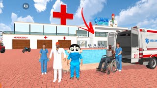 Franklin convert house into a hospital 🏥 franklin become doctor 🤩 indian theft auto simulator 🔥 screenshot 2