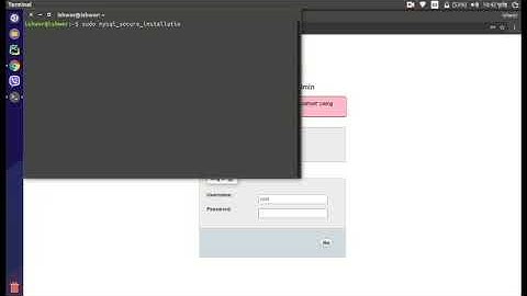 Set or reset password for phpmyadmin in ubuntu