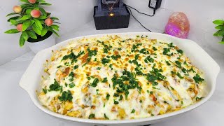 أطيب وألذ وصفة ممكن تجربوها سهلة وسريعة والطعم أكثر من رائع لايقاوم ❤️?❤️dinnerrecipe 