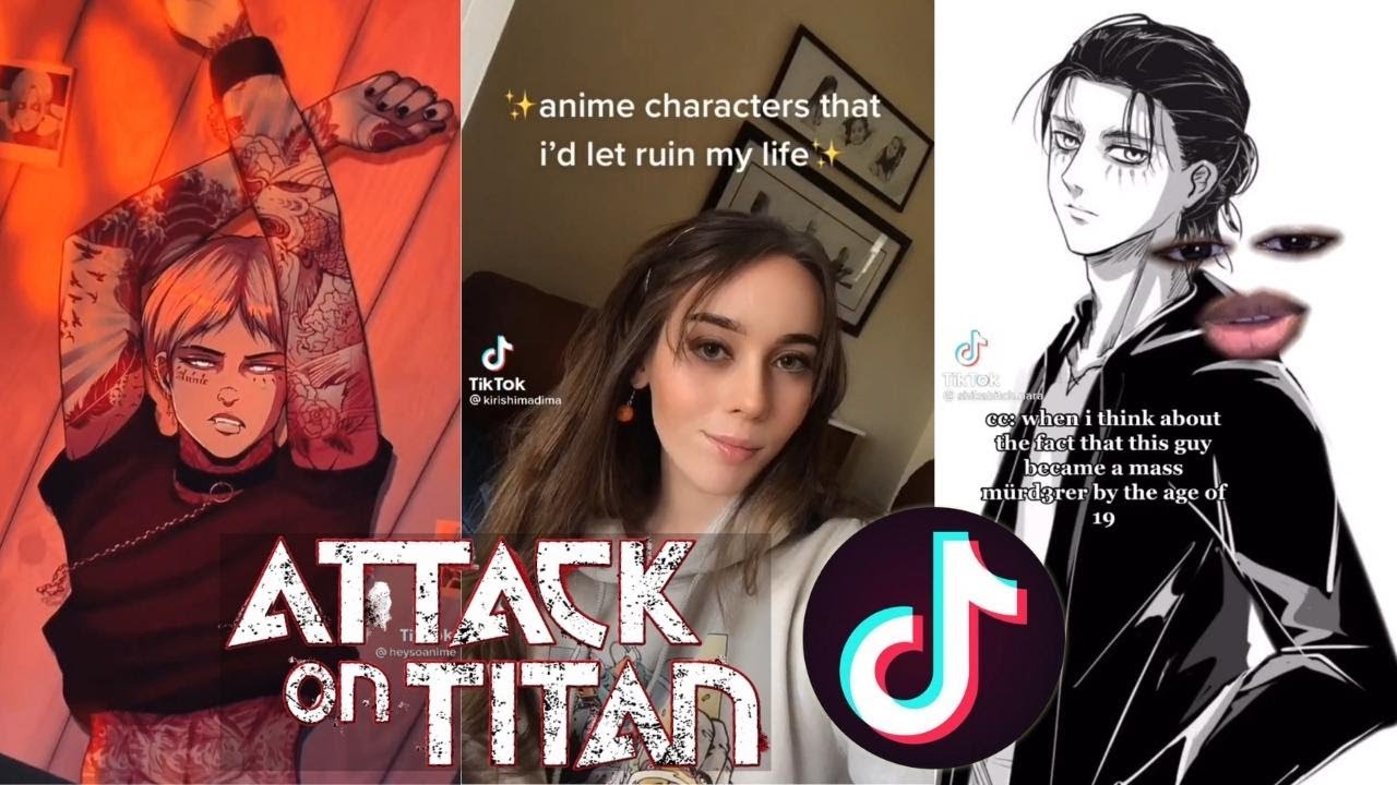 funny Attack on Titan tiktok compilation from 2021(vertical format) // PART 7