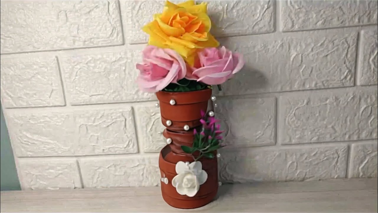 Creative pot craft | Amazing craft ideas #pot #trending #artandcraft #diy #art #ytshorts 