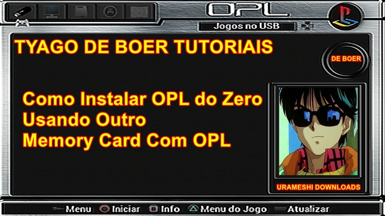 Como Instalar OPL do Zero Usando Outro Memory Card Com OPL