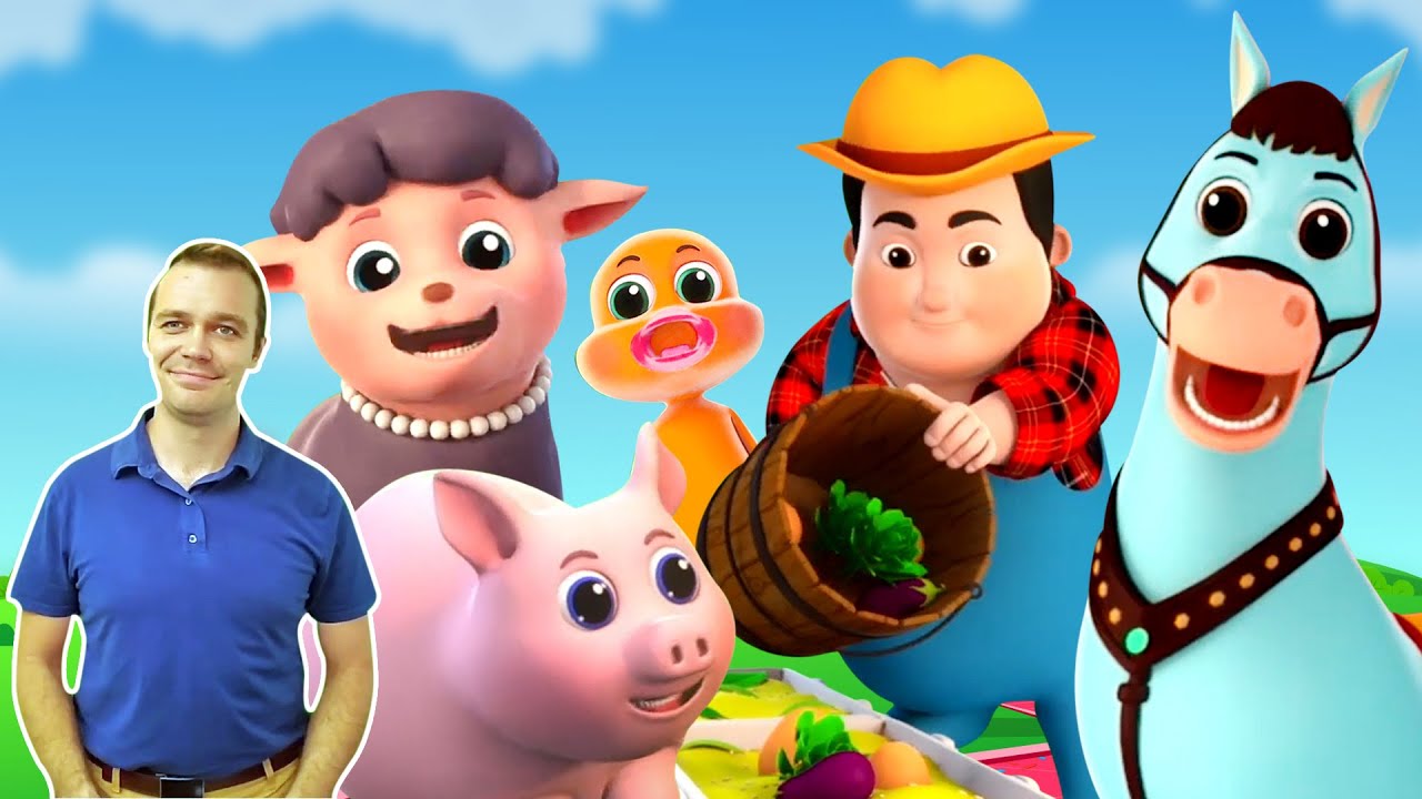 Old Macdonald Had A Farm, Bob The Train Cartoon Videos and Asl Rhymes ...