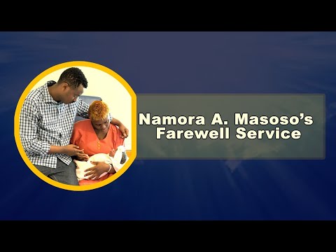 NAMORA ODELIA MASOSO S FAREWELL SERVICE 24 11 2025