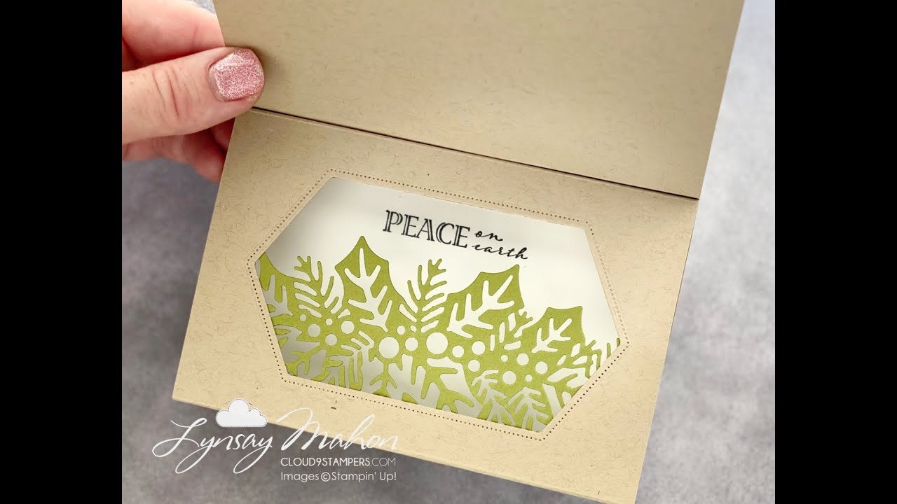 Shadow box card YouTube