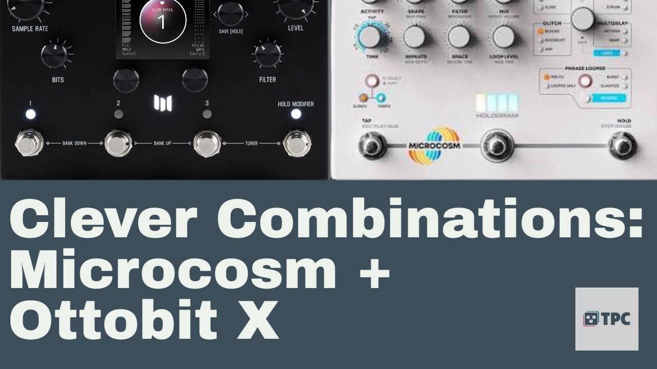 Clever Combinations: Microcosm + Ottobit X // Ambient Texture Engine