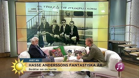 Thumbnail of Bilden som visar när Hasse Andersson spelade med Jespers morbror - Nyhetsmorgon (TV4)