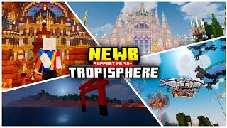 Review Shaders NEWB Tropisphere Suprot MCPE 26.30+ | Patch/MB Loader