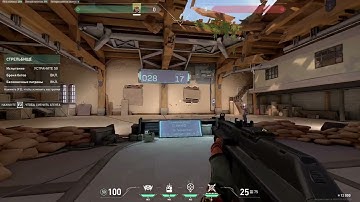 Valorant Shooting Range 50 bots in 42 seconds