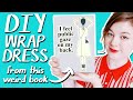 DIY Wrap Dress from a No-Instructions Pattern! 🙈