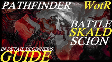 Pathfinder: WotR - Battle Scion Skald Starting Build - Beginner