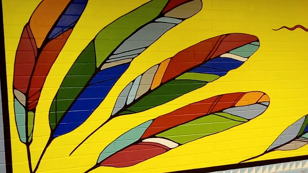 AD Rundle School Chilliwack BC Mural - YouTube
