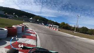 Kinetic Kart - Onboard Kiril Stoyanov - First Race - 61022