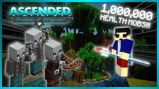HOW MUCH HEALTH DO THESE MOBS HAVE?! - Ascended: Shadow of Kingdoms (Minecraft CTM Maps)