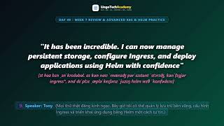 🚀 Day 49 - Week 7 Review & Advanced K8s & Helm Practice | English for DevOps Engineers