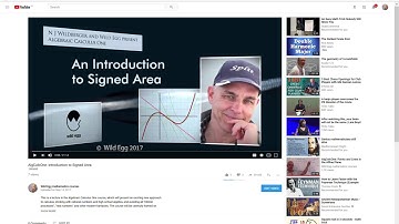 A heads up for AlgCalcOne: An Introduction to Signed Area