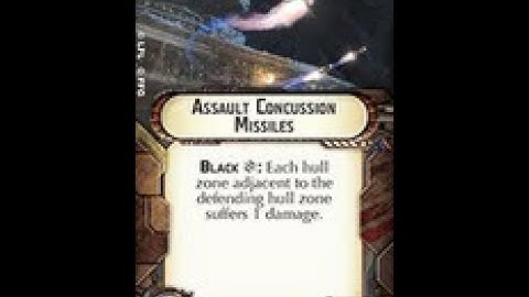 How-to use Ordnance "Assault Concussion Missiles" - Star Wars Armada Explained (SWAE)