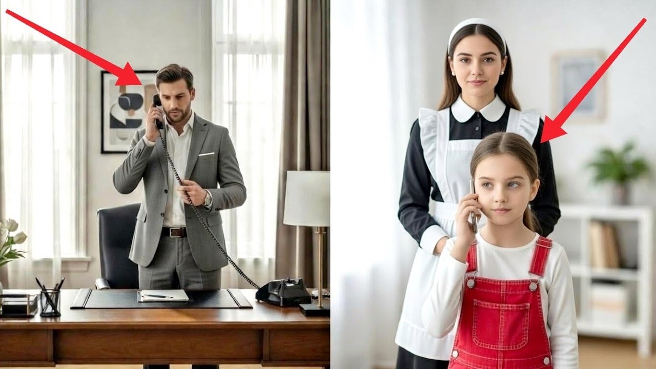 Millonario Llama Para Despedir A La Limpiadora — Pero Su Hija Atiende Y Dice Una Verdad Impactante…