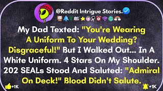 My Dad Mocked Me At My Wedding — Then 202 SEALs Stood And Saluted: “Admiral On Deck!”
