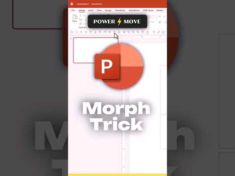 Morph in PowerPoint | Quick Tutorial | How to make a presentation with cool animation effects easily