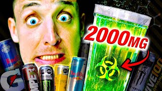 We Drank 2000 MG CAFFEINE and This Happened... - YouTube