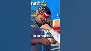 WALMART WORKER QUITS JOB FOR $40K & CAUSES A WHOLE SCENE INSIDE HIS OWN STORE 💀 #shorts