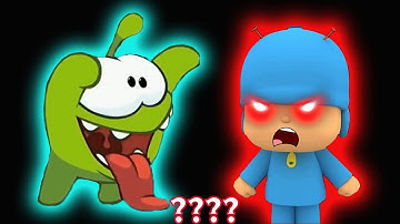 Om Nom & Pocoyo "Teasing & Angry" Sound Variations in 34 Seconds
