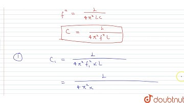 A radio can tune over the frequency range of a portion of MW broadcast band (800 kHz to 1200 kHz...