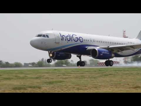 Noida International Airport | The First Arrival | @IndiGo 6E