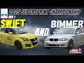 Cutting Laps around Sydney Motorsport Park Druitt Circuit in a Suzuki Swift and BMW 125i