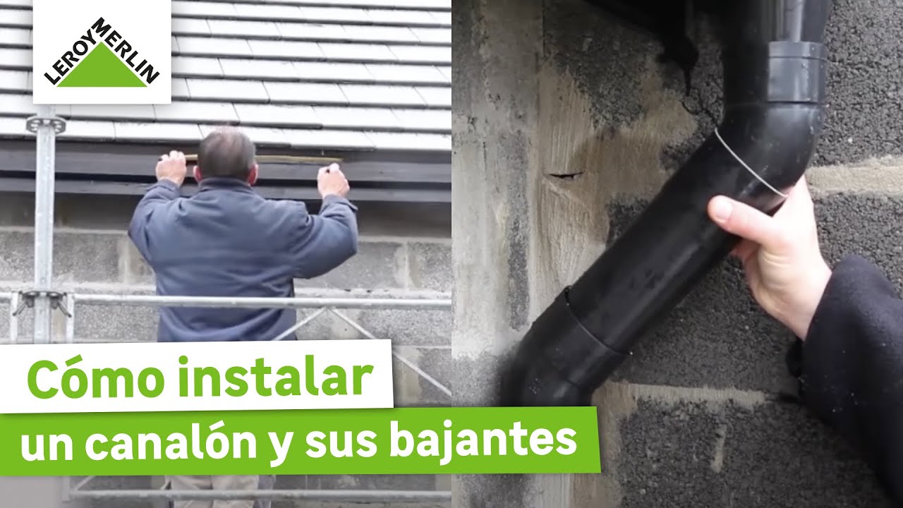 Tubo de bajante machihembrado para canalones de zinct. Canalón de zinct