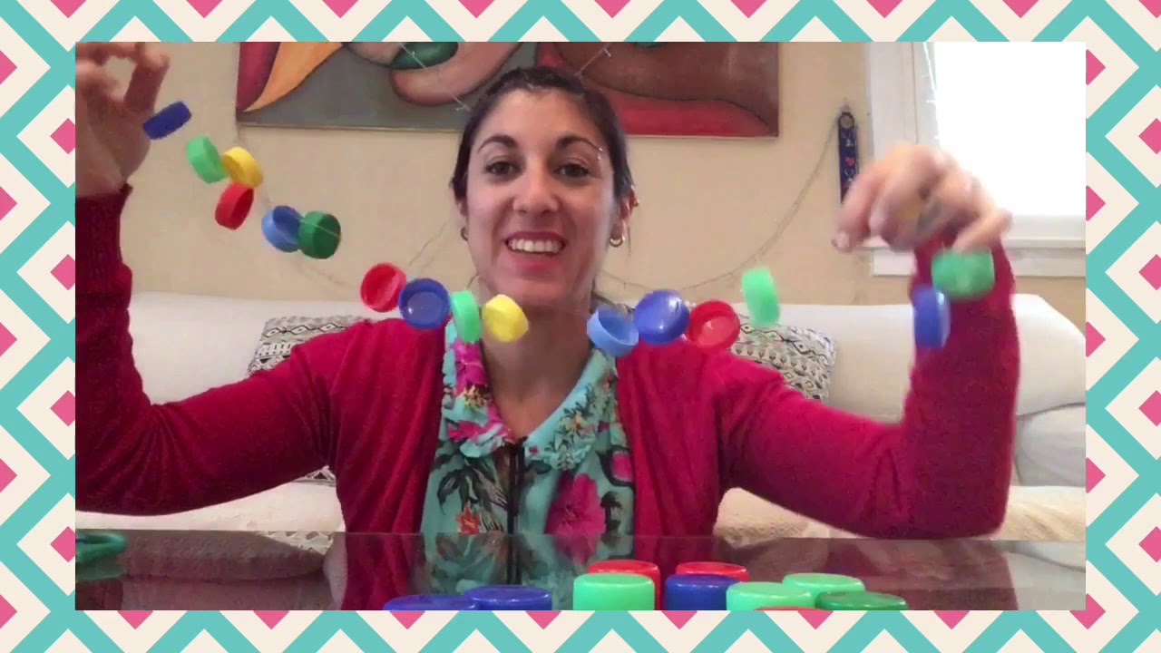Cómo hacer Chajchas con tapitas plásticas - YouTube