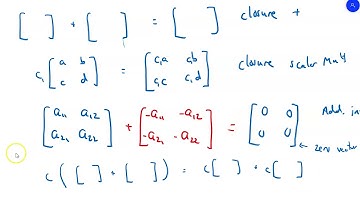 Vector Spaces:  Linear Algebra (Sec. 4.2)