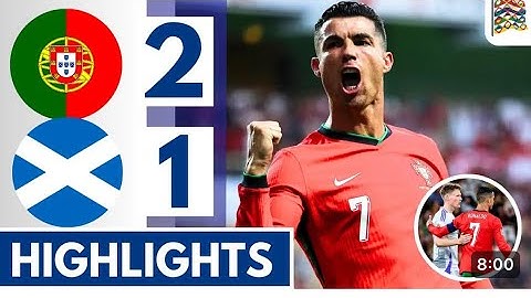 Ronaldo Winner! Portugal vs Scotland (2-1) Extended HIGHLIGHT...2024