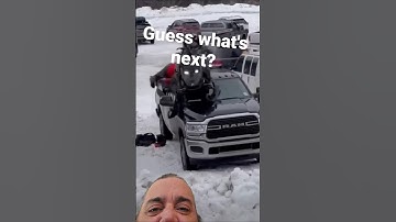 #fullsend #loading #unloading #fail #fails #snowmobile #skidoo #crash #dodgeram #truck #shorts #lol