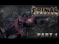 Lets play primal carnage part 1 full.german  trex