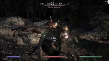 Creepy Skyrim Werewolf Moment: Combat Evolved, Deadly Combat, Revenge of the Enemy