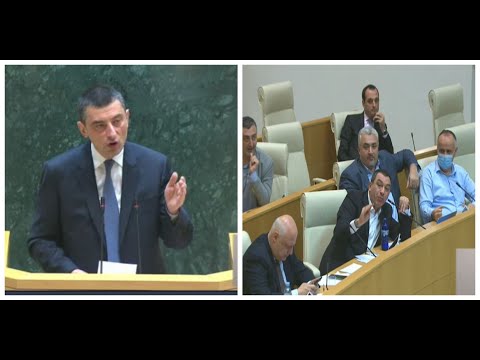 საღლიცინოდ  არ ვართ აქ მოსული , ნუ ბრაზობთ, არ გიხდებათ სიბრაზე - ოპოზიცია გახარიას