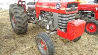 Massey Ferguson Tractors Sold on Alberta, Canada Farm Auction 4/26/13