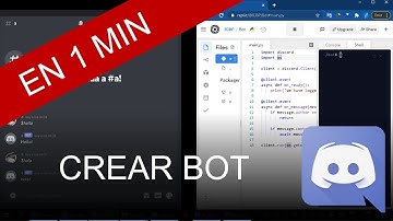 CREAR BOT DE DISCORD EN 1 MINUTO(LINKS EN LA DESCRIPCIÓN)